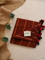 Rust Suti Saree
