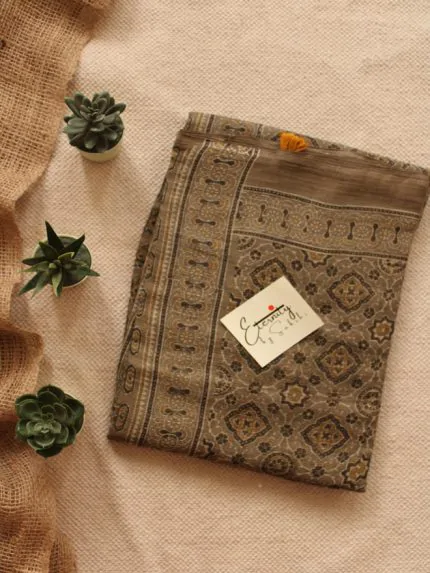 Mud Leher saree