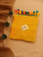 Yellow Tie and dye saree