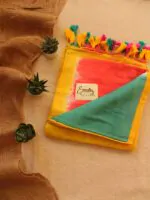 Yellow Tie and dye saree