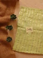 Green Rangrez saree