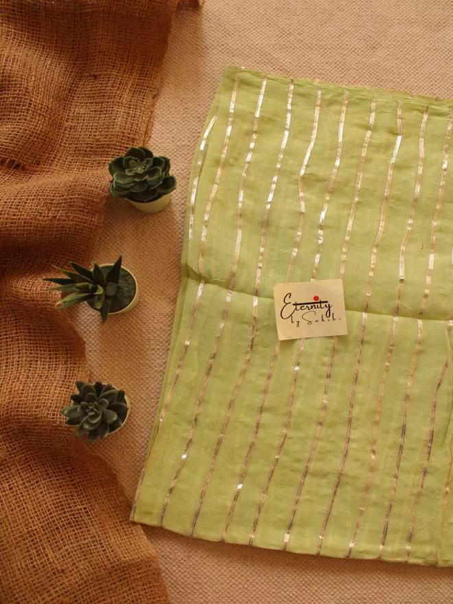 Green Rangrez saree