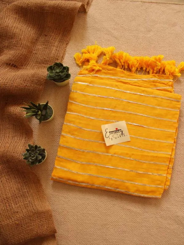 Yellow Rangrez Saree