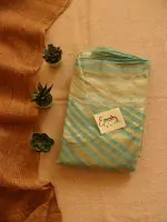 Sea Green Banarasi Saree