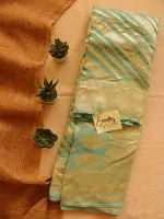 Sea Green Banarasi Saree