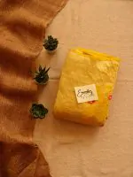 Yellow Banarasi Saree