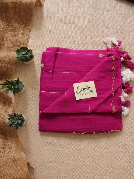 Magenta Noor Saree