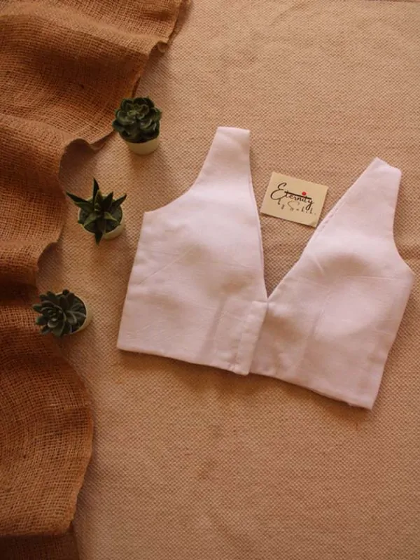Everygreen White Ready to wear blouse