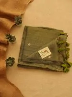 Olive Green Noor Saree