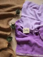 Lilac Ombre Saree