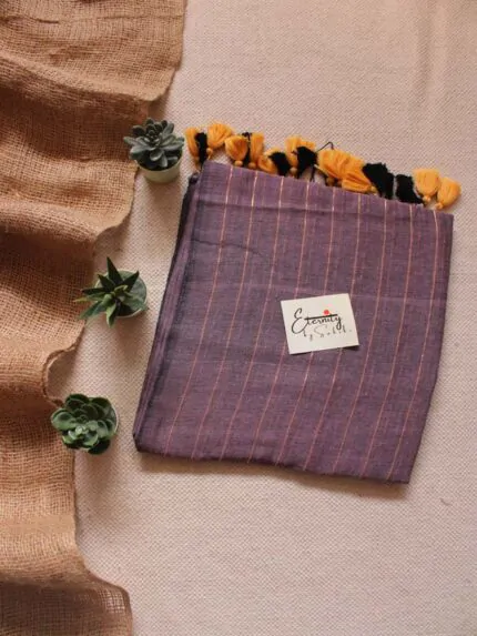 Mauve Suti Saree