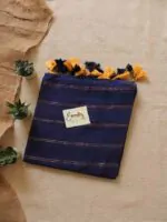 Blue Parallel Universe Saree