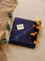 Blue Parallel Universe Saree