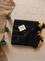 Black Parallel Universe Saree