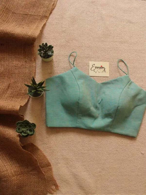 Turquoise Ready to wear blouse