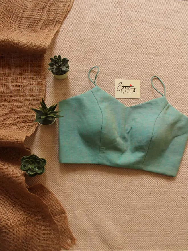 Turquoise Ready to wear blouse