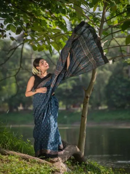 Indigo Malang Saree
