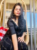 Black Parallel Universe Saree