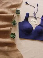 Blue Madhubala Ready-2-Wear Blouse