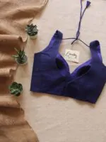 Blue Madhubala Ready-2-Wear Blouse