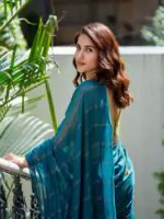 Peacock Green Parallel Universe Saree