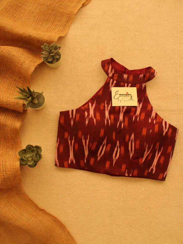 Basic Maroon Ready to wear blouse