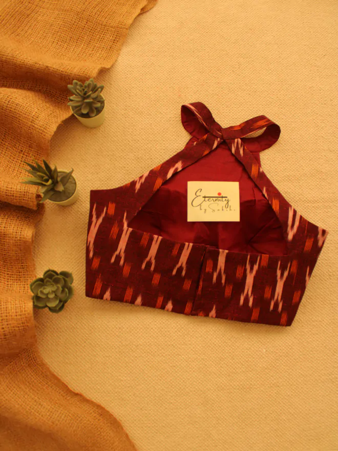 Basic Maroon Ready to wear blouse