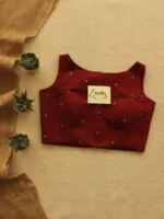 Beetroot Ready to Wear Blouse