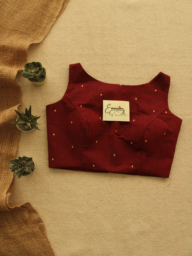 Beetroot Ready to Wear Blouse