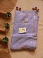 Lavender Chandani Saree