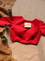 Red Dots Blouse