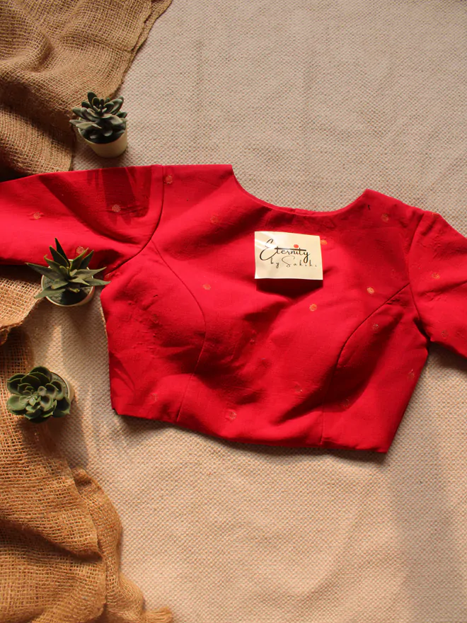 Red Dots Blouse