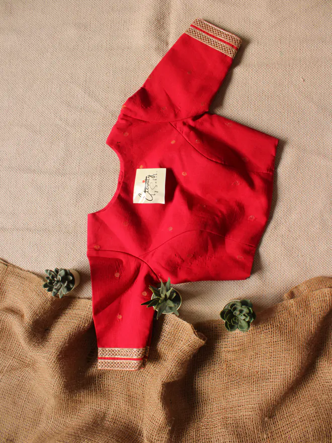 Red Dots Blouse