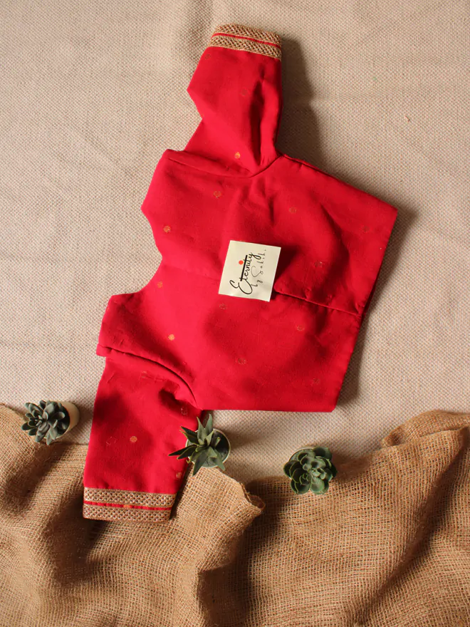 Red Dots Blouse