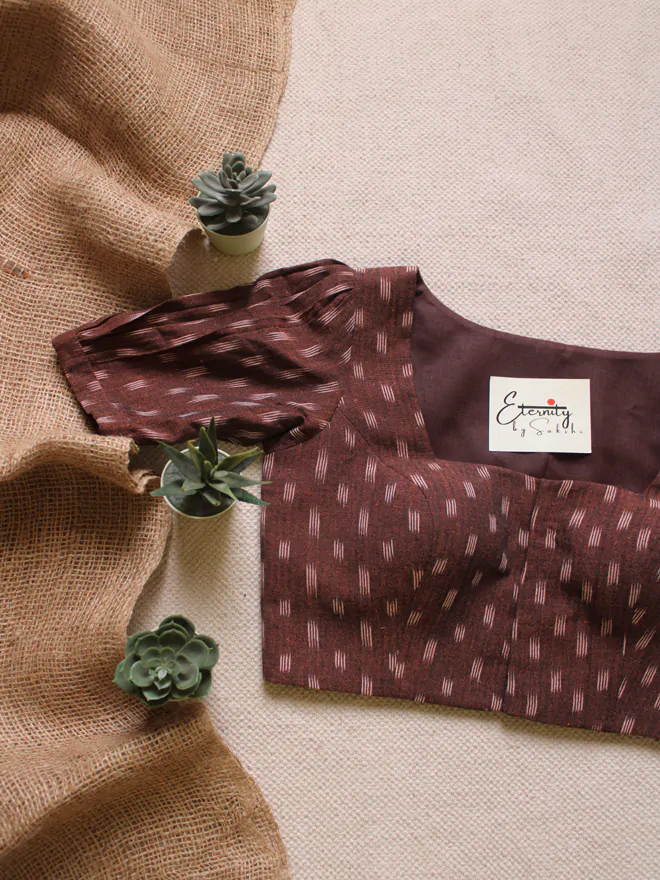 Brown Blouse
