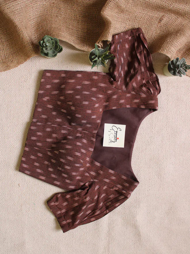 Brown Blouse