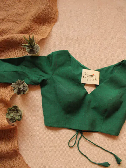 Green Leafy Blouse