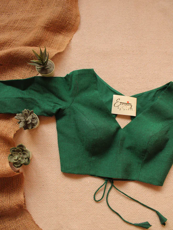 Green Leafy Blouse