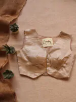 Zari Waistcoat Blouse