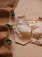Zari Waistcoat Blouse