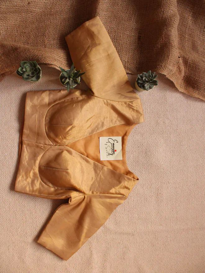 Gold Zari Blouse