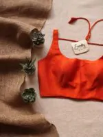 Orange Noorie Blouse