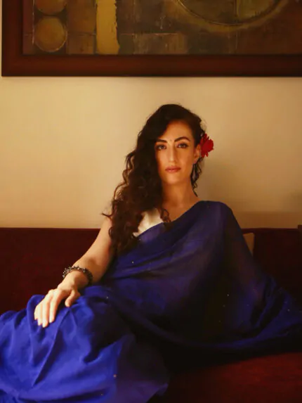 Blue Tara Saree