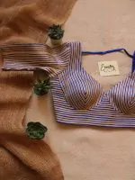 Blue Chakori Blouse