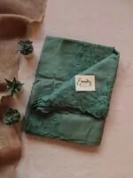 Pearl Green Tussar Saree