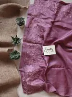 Lilac Tussar Saree