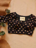 Black Ajrakh Blouse