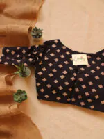 Black Ajrakh Blouse