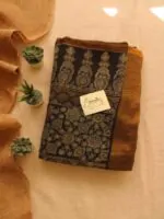 Go Black Kai Falak Saree