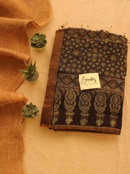 Black Kai Falak Saree